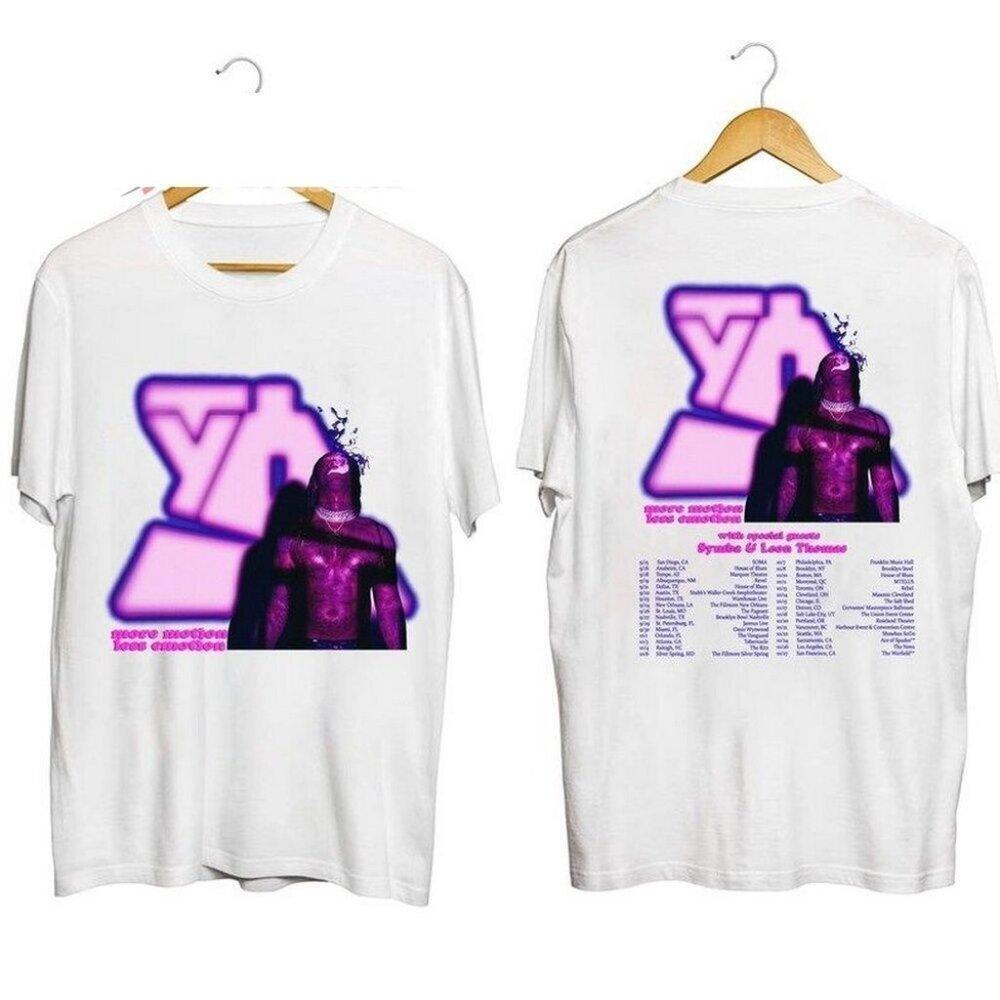 Ty Dolla Sign  Tour Dates Fan Music 2 Sided White Unisex T Shirt
